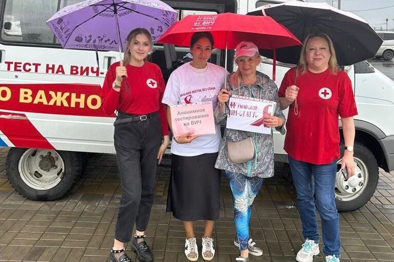 Оздоровительная профилактическая акция состоялась в Хабаровске, несмотря на непогоду