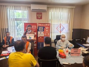 Продолжаем профилактику ВИЧ и вирусных гепатитов в трудовых коллективах краевой столицы